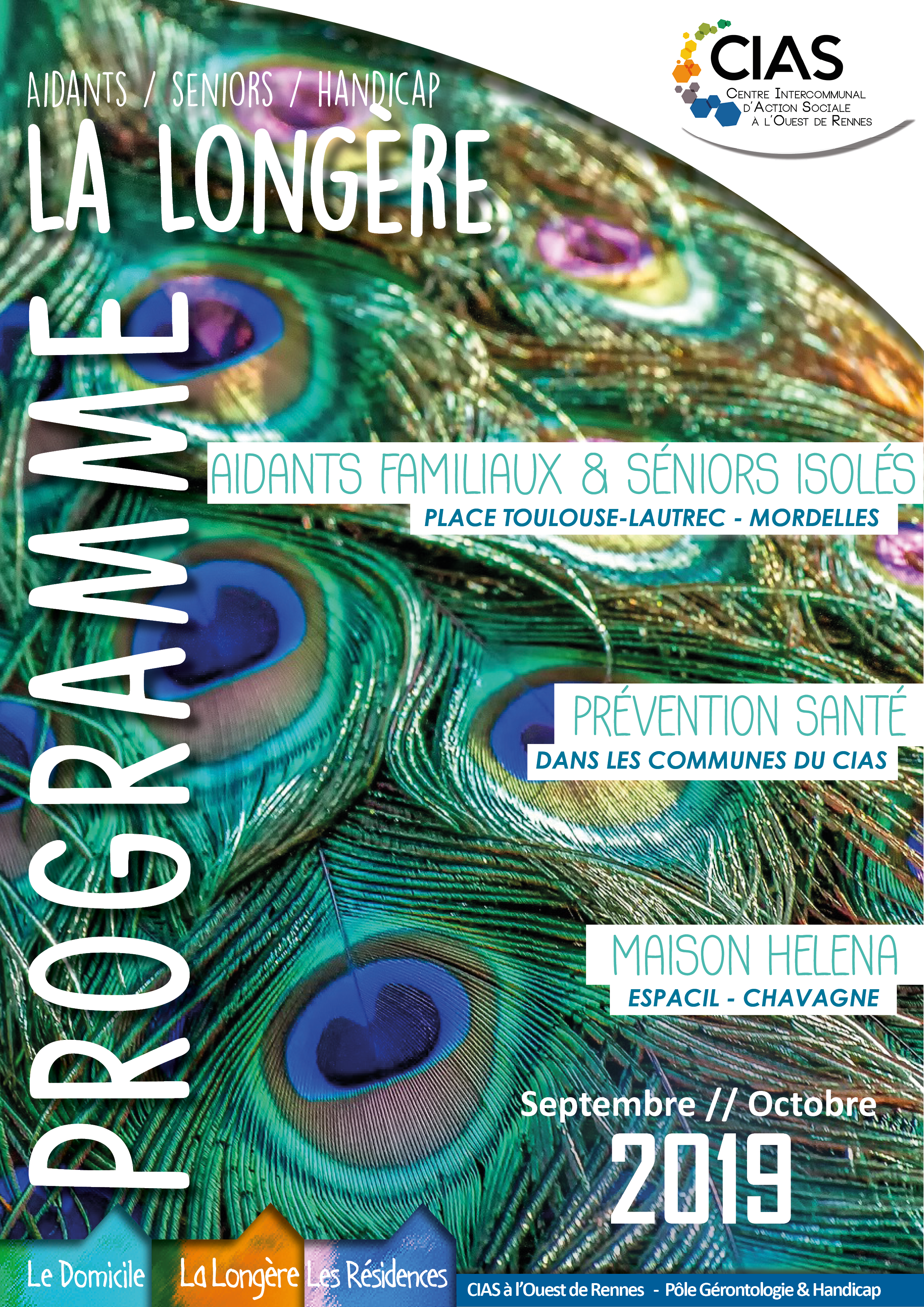 Septembre-Octobre Programme La Longère 2019