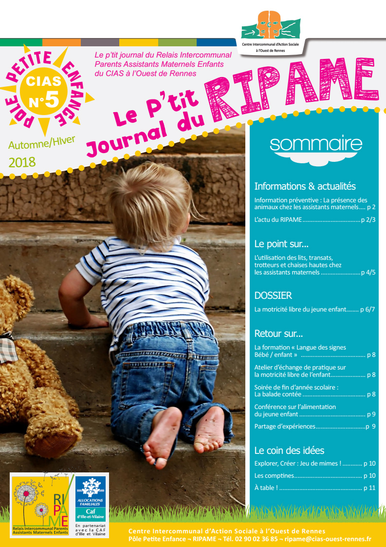 P’tit journal du RIPAME n°5 P'tit Journal du RIPAME n°5