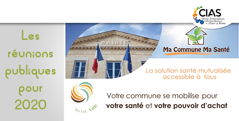 Ma commune, ma santé 2020 Actiom CIAS à l'Ouest de Rennes