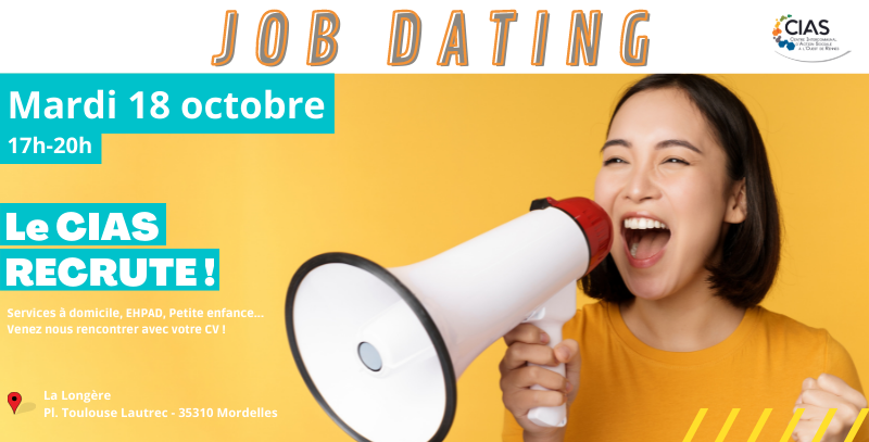JOB DATING – Mardi 18 octobre à La Longère (Mordelles)