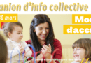 Réunion d’information collective sur les modes d’accueil des jeunes enfants