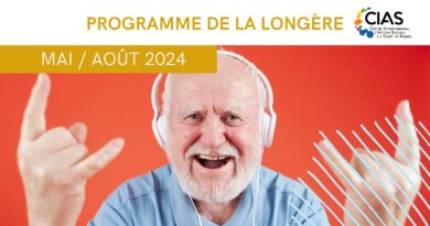 Programme de La Longère du CIAS > Mai à Août 2024