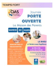 Programme n°3 de la Maison des Parents du 10 Février au 11 Avril 2025
