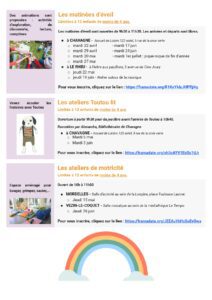 Programme de la Maison des Parents n°4