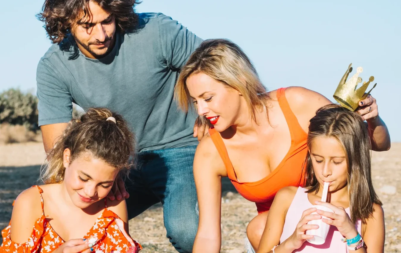 family-celebrating-birthday-picnic